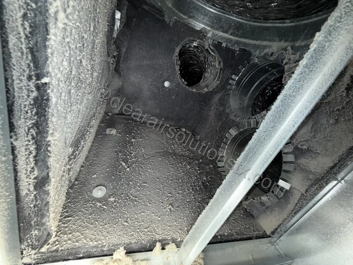 Plenum Box Cleaning in Cypress, TX by ClearAir Solutions, December 2025