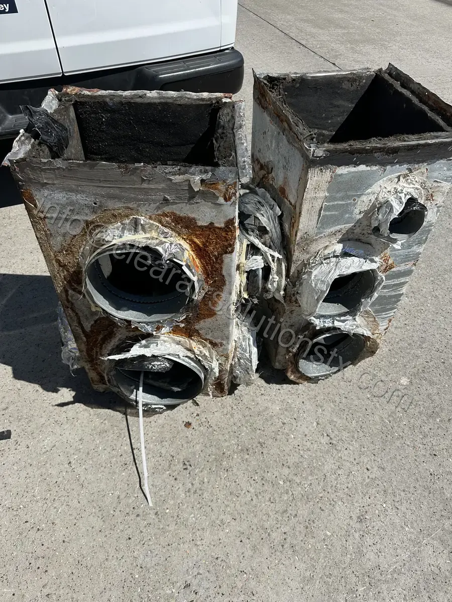 Plenum Box Replacement in Katy, TX by ClearAir Solutions, December 2025