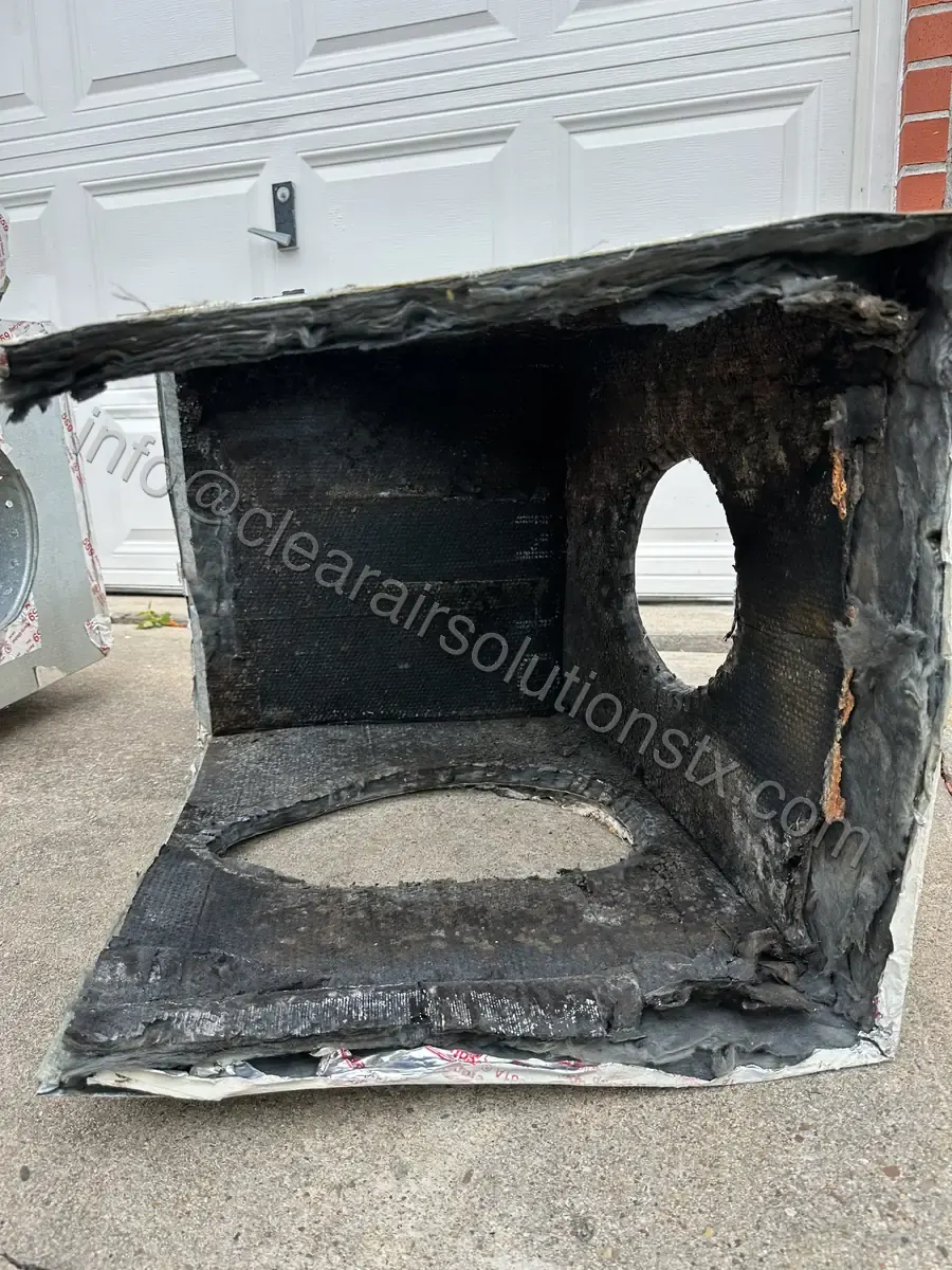 Plenum Box Replacement in Seabrook, TX by ClearAir Solutions, December 2025