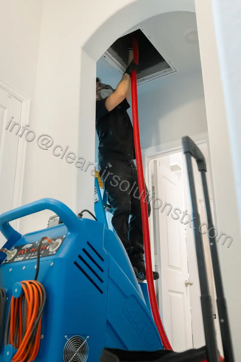 Air Duct Cleaning in Katy, TX by ClearAir Solutions, January 2026