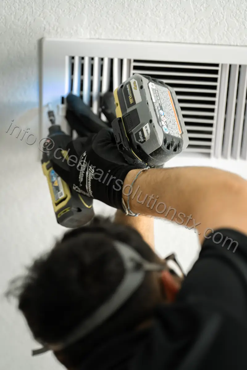 Air Duct Cleaning in Cypress, TX by ClearAir Solutions, December 2025