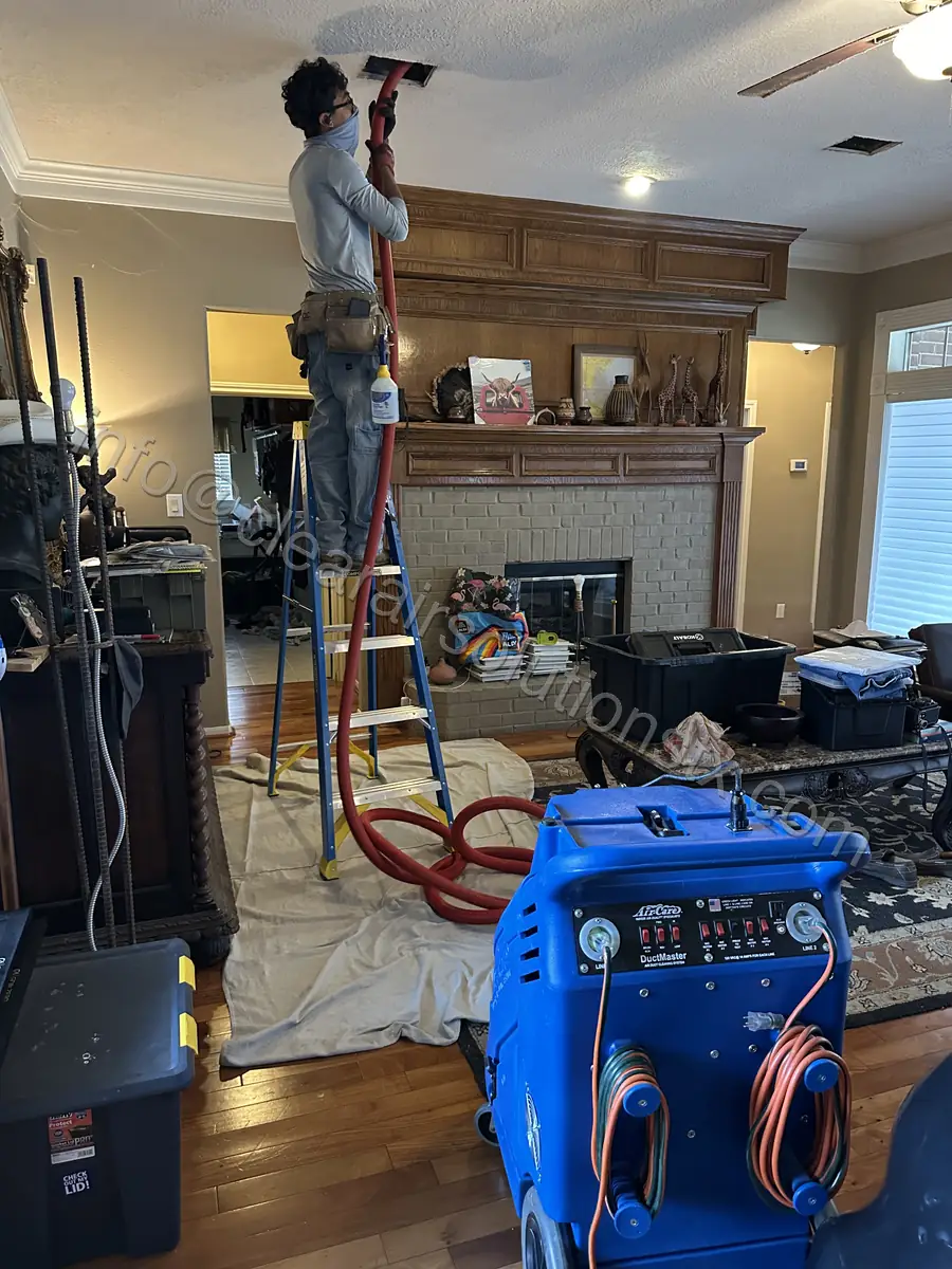 Air Duct Cleaning in Spring, TX by ClearAir Solutions, March 2026