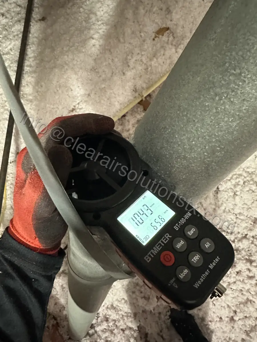Air Duct Sanitizing in The Heights, TX by ClearAir Solutions, February 2026