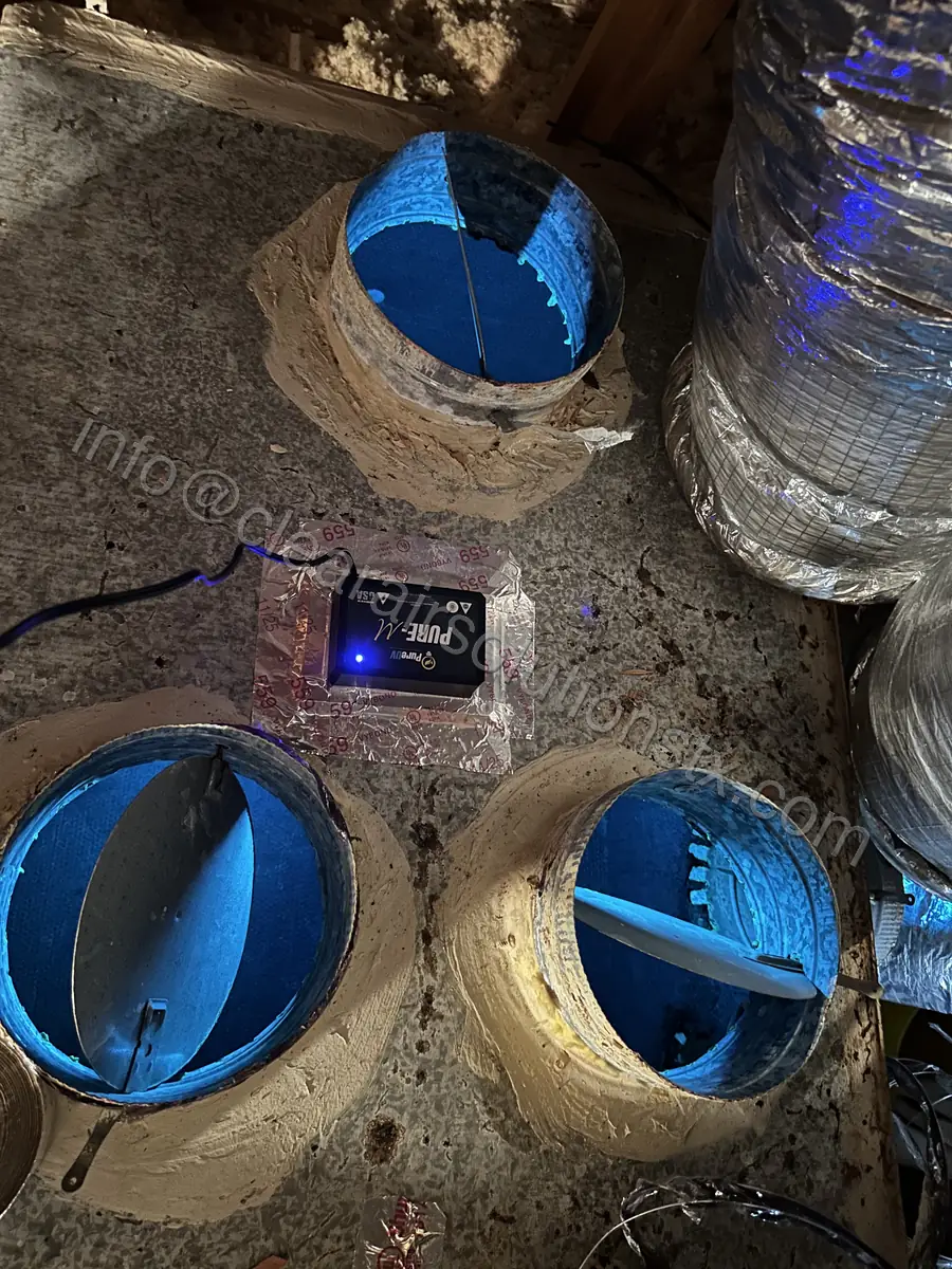 UV Light Installation in Houston, TX by ClearAir Solutions, February 2026