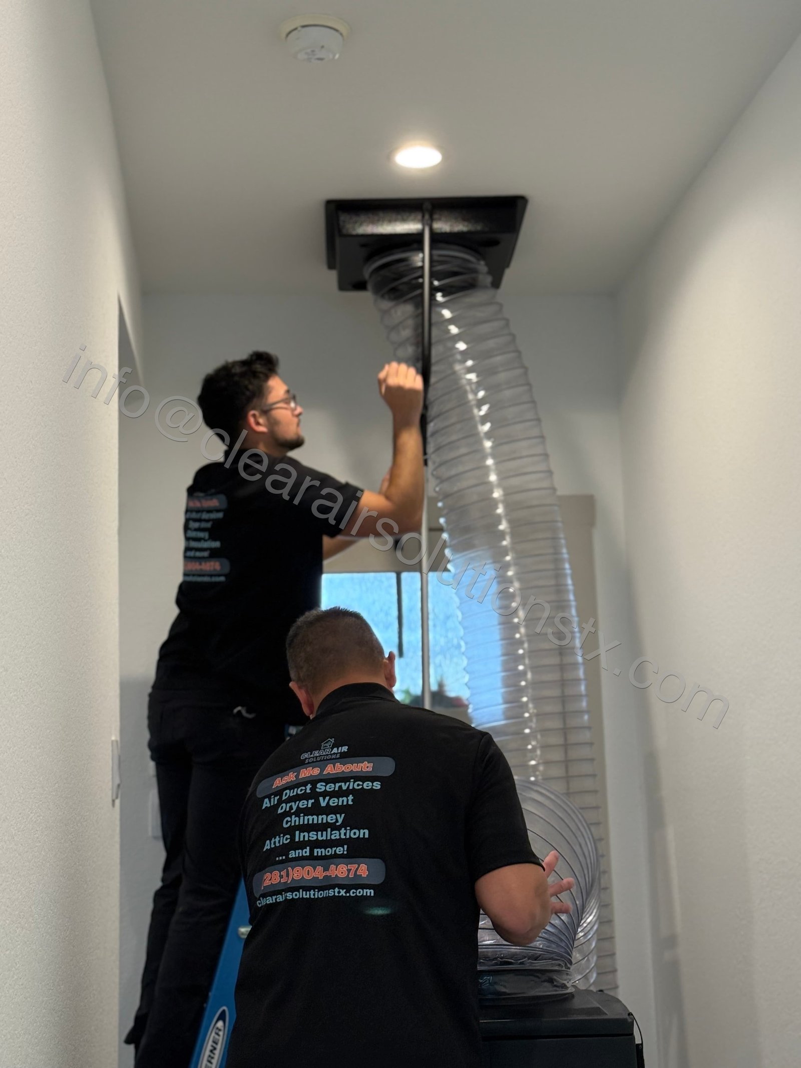 Air Duct Maintenance in Katy, TX by ClearAir Solutions, November 2025