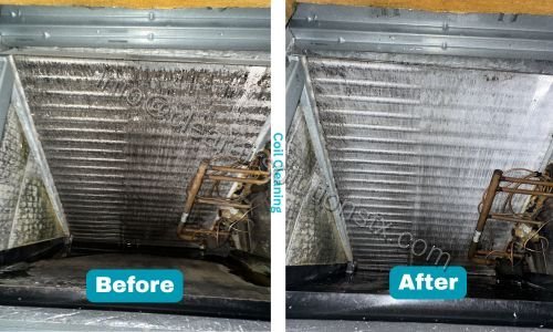 Coil Cleaning in League City, TX by ClearAir Solutions, November 2025